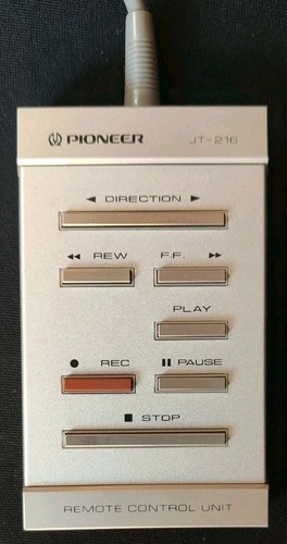 Pioneer 216 remote control - jt-216,