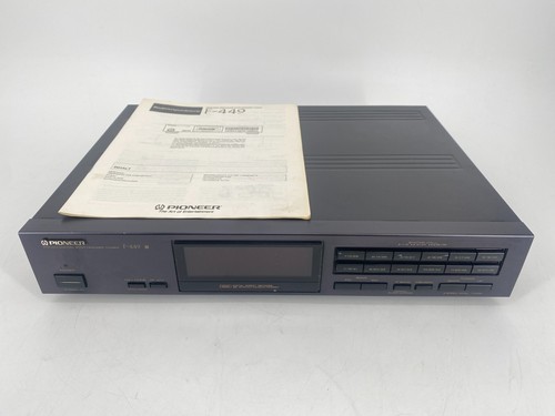 Pioneer 449 tuner - pioneer,