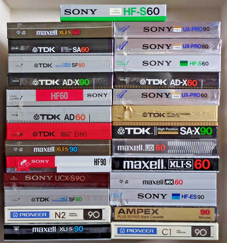 Sony maxell tdk - /, /
